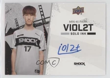 2023 Upper Deck Overwatch League Season 4 Solo Ink Viol2t #I-VI Auto 4s3