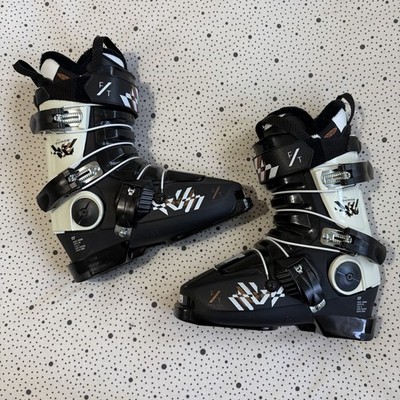 Full Tilt Rumor Ski Boots Women's 7.5 Black White 99 Width 4 Flex Classic Liner