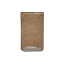Balenciaga 6 Series Key Case Pink Beige Italy Made