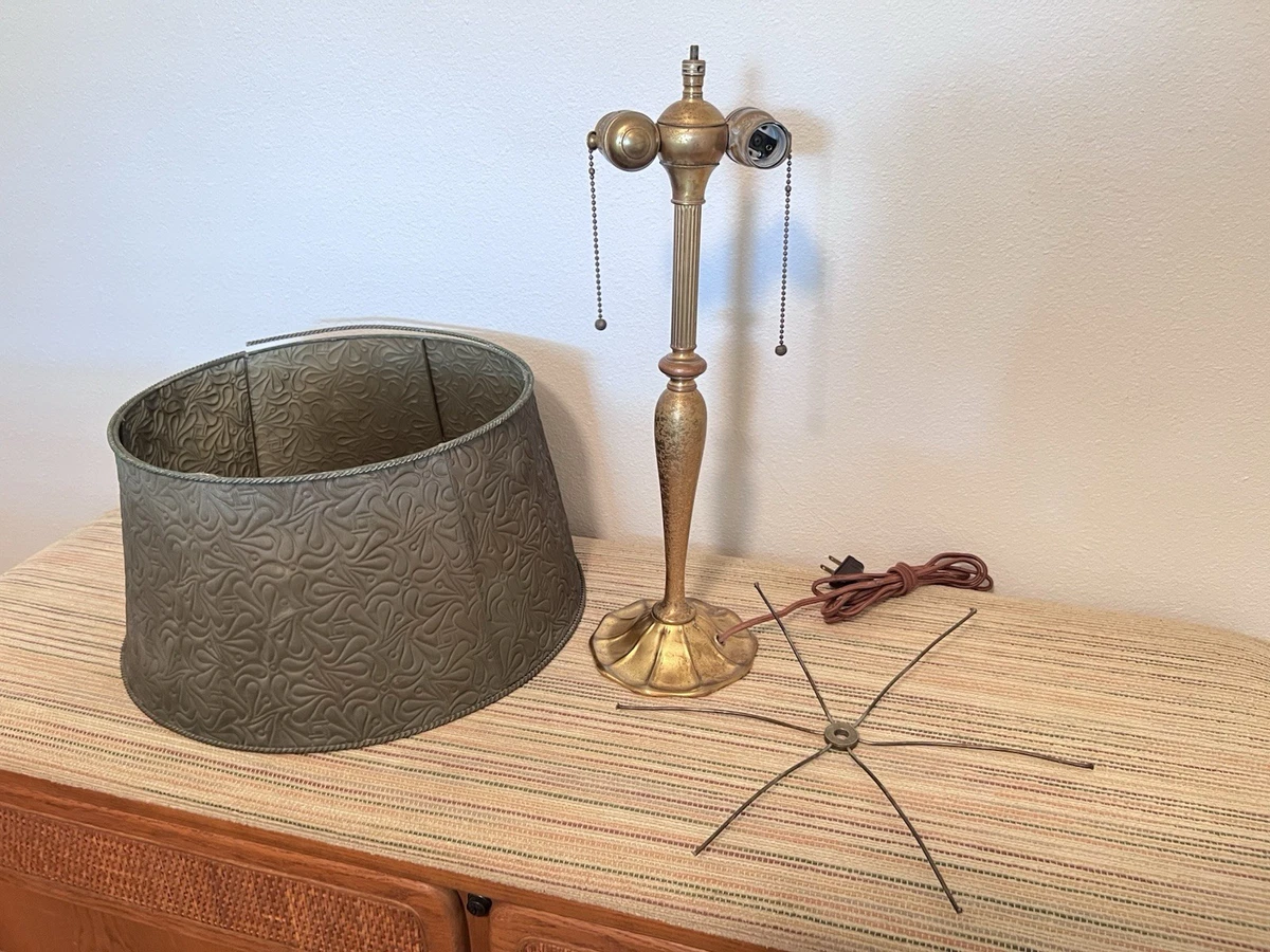 Tiffany Bronze Lamp In Antique Lamps for sale | eBay