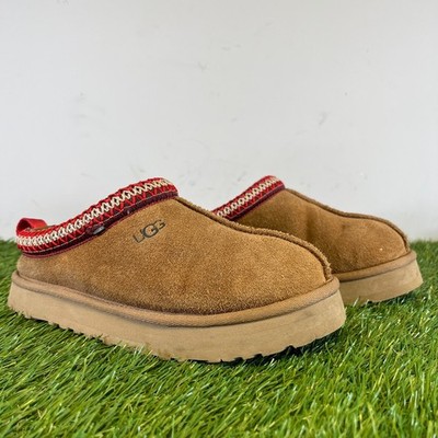 UGG Hausschuhe Gr. 2 Damen Chestnut Tazz Plateau Komfort Wandern Freizeitschuhe