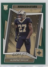 2022 Panini Rookies & Stars Rookies Green Alontae Taylor #199 5cb