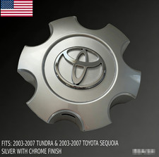 Center Hub Cap Silver Chrome 56069440 For Toyota Sequoia 2003-07 Tundra 2003-06