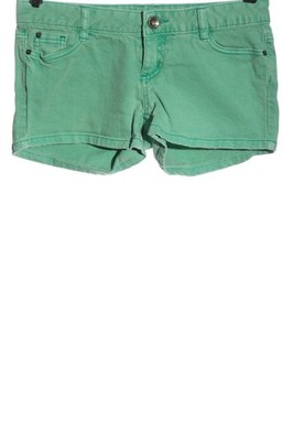 TOM TAILOR DENIM Jeansshorts Damen Kurze Hose Gr. DE 36 türkis Casual-Look