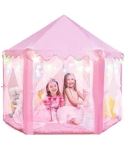 Princess Tent for Kids Tent-55 X 53 with Led Star Lights | Toys | Toddler Play