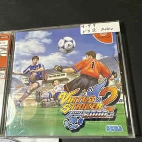 Virtua Striker 2 (Sega Dreamcast,1999) from japan