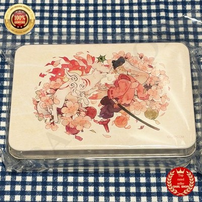 OKAMI 20th Collectible Tin Box with Memo Pads Oharu-chan 2026 Japan CAPCOM