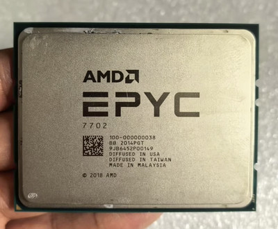 DELL LOCKED AMD EPYC 64 CORE PROCESSOR 7702 2GHZ 256MB 200W SP3 100-00000038
