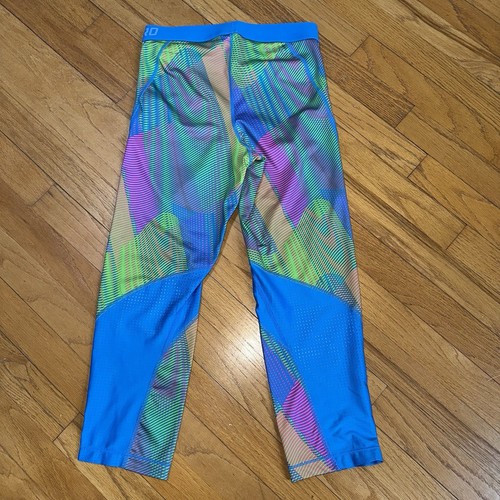 NIKE Pro Hyper Cool Frequency Training Caprihose Mehrfarbig M Crop Run Sport - Bild 6 von 11