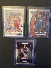 3 Caitlin Clark 2024 Panini Mint Sarah Strong 2025 Bowman Chrome U Rookie Sheldo