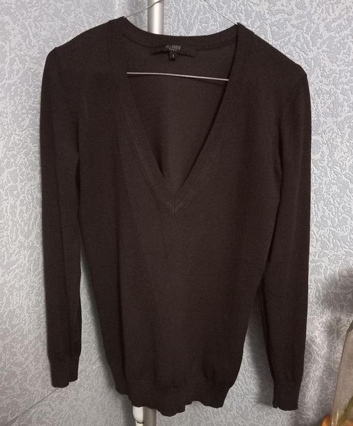 Women Hallhuber Pullover Brown 36 / S / 44