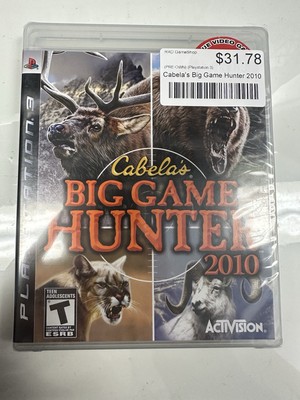 Cabela's Big Game Hunter: 2010 PS3 PlayStation 3 - NEW In Seal