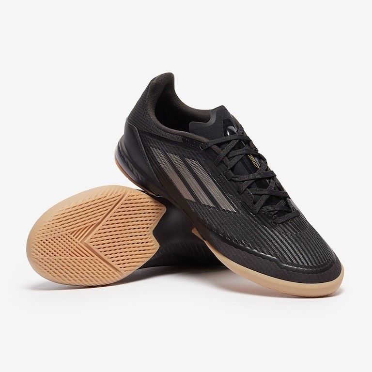 Adidas F50 League Indoor Men’s Athletic Soccer Sneaker Cleats Shoe Black #332 thumbnail 4