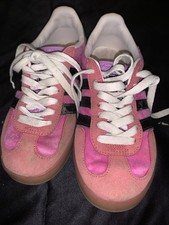 Adidas Gucci Gazelle Velvet Pink Sneakers Size 6 Unisex