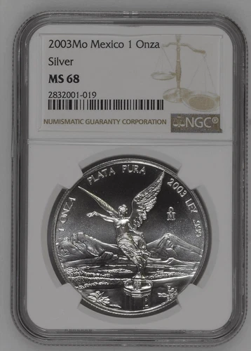 2003 Mexican Silver Libertad 1 oz — photo from the most recent tracked eBay sale