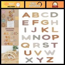 Magnetic Alphabet Letters Set - 26 Non-Toxic Silicone Letters for Learning  Fun
