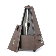 Accurate Mechanical Metronome for Wind Instruments Musicians, Guitar Brown