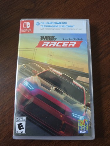 Super Street Racer Code In Box- Nintendo Switch Brand New Sealed