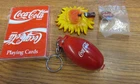 Vintage Takara Pocket Critters Coca Cola Polar Bear Bottle Keychain 1998 ++