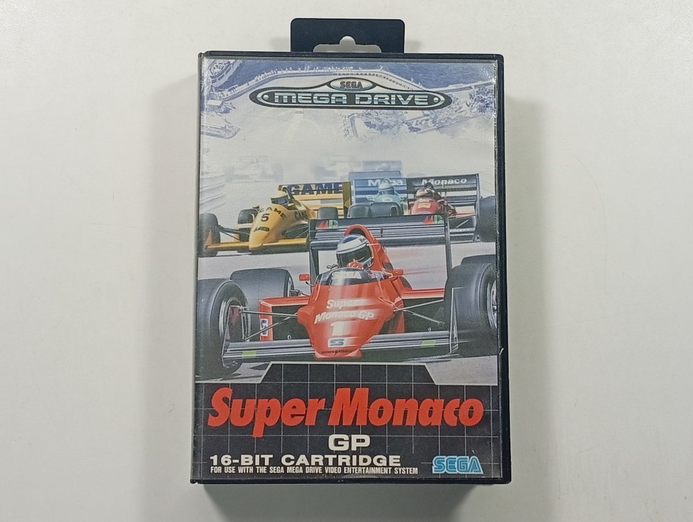 SUPER MONACO GP SEGA MEGADRIVE (MD) PAL-EURO (SANS NOTICE - WITHOUT MANUAL)