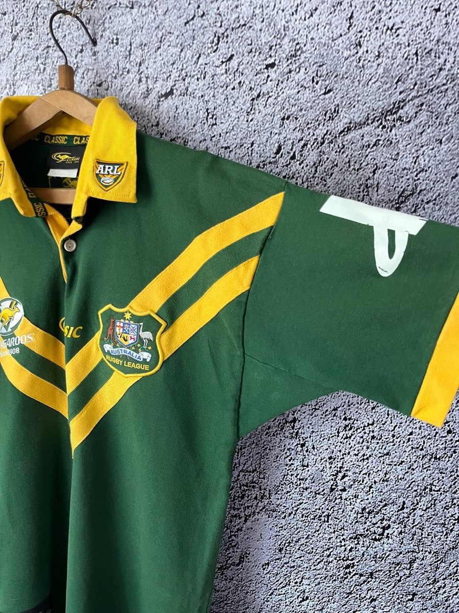 ARL.カンガルーズジャージ.CLASSIC オーストラリア ラグビー VB Vintage Australia Rugby League Kangaroos Jersey Classic