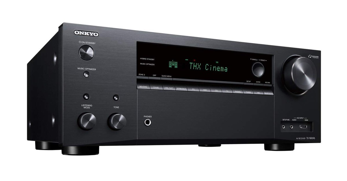 ONKYO AVアンプ TX-NR696リモコン付き　難ありですが快調動作 Onkyo TX-NR696 Home Audio Smart Audio&Video Receiver,4K Ultra