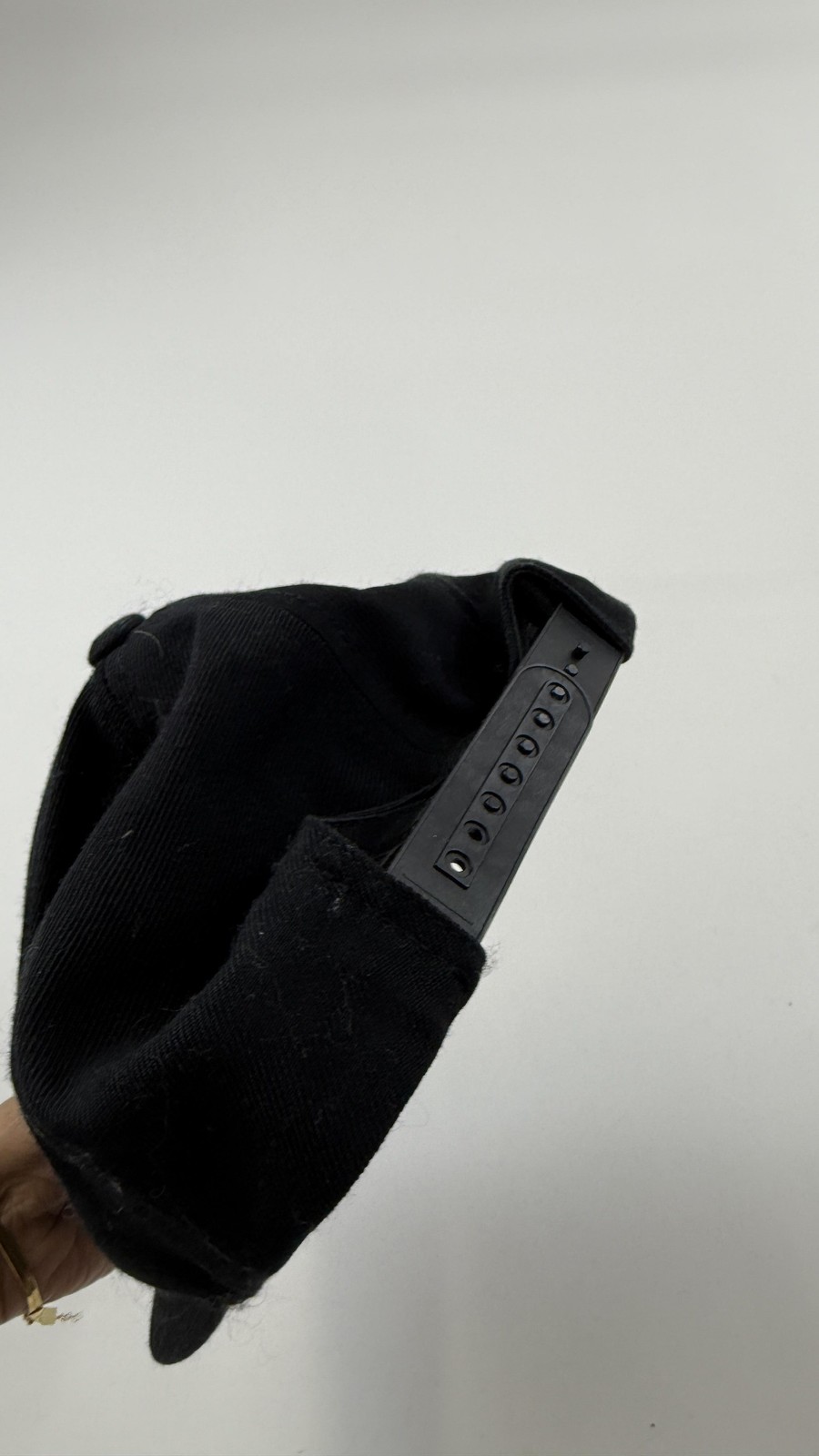 Brixton Hat Cap Snap Back Black Patch Wool Blend … - image 2