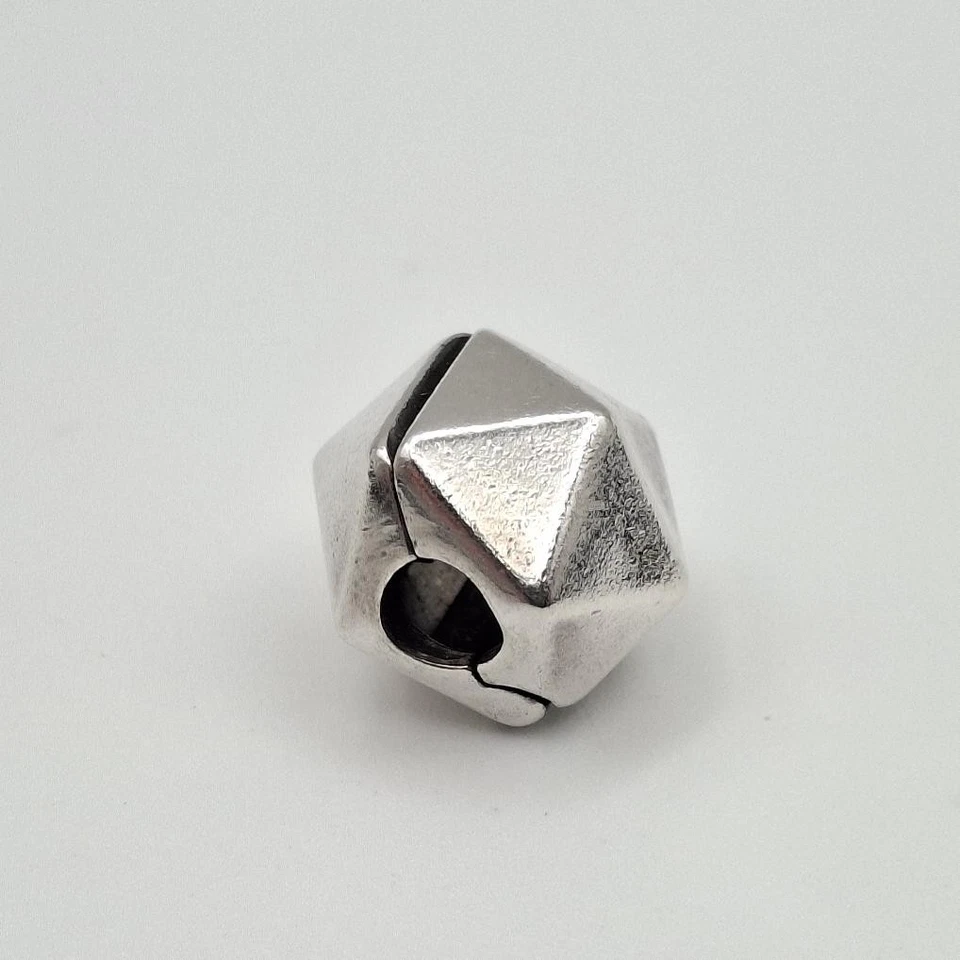 Pandora 791004 925 ALE Sterling Silver Rock Star Geometric Clip Bead Charm - Image 3 of 4