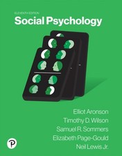 Social Psychology - Paperback, by Elliot Aronson - 9780137633647