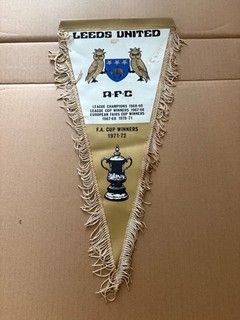 1970s Leeds United Rosette from around 1972/73