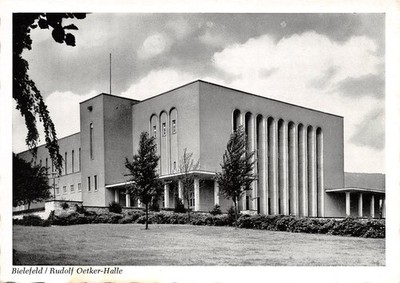 715390) Postcard Oetkerhalle Bielefeld 