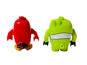 LEGO Angry Birds Red, Worried & Pilot Pig Minifigure ang003 ang004 75822