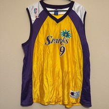 Vintage Champion Los Angeles Sparks Lisa Leslie #9 WNBA Jersey Size: XL