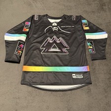 WAKAAN HOCKEY JERSEY RAINBOW FUSION LIQUID STRANGER *MEDIUM*