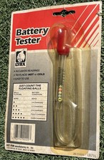 Vintage Battery Tester Hydrometer Lynx NOS Sealed Float Ball Type