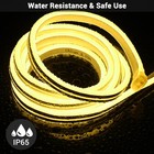 DELight Waterproof AC 110V 10FT Extension Warm White LED Neon Rope Lights DSL001 — photo 4