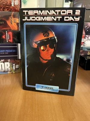 Neca Terminator 2 Judgment Day T-1000 Motorrad Cop Ultimate T2 Actionfigur 
