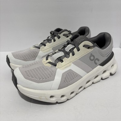 On Cloud Cloudrunner 2 Women s Size 8.5 Gray White Running Shoes