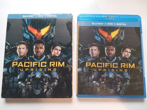 Pacific Rim: Uprising (Blu-ray/DVD, 2018, 2-Disc Set) With Slipcover ...