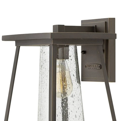 Hinkley Burke 14" High Bronze and Clear Glass Outdoor Wall Light - Picture 3 of 9