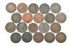 Lot 20 1800's 1890-1899 Indian Head Penny Cents US Coin Collection 2/5 Roll *323
