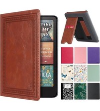 Case for 7" Kindle Paperwhite 12th Gen 2024 Kindle Colorsoft/Hand Strap Brown
