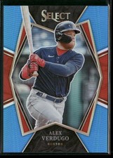 2022 Panini Select Alex Verdugo #129 Caroline Blue /35 Boston Red Sox