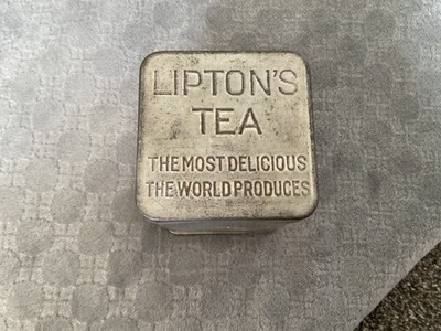 Vintage Lipton Tea container