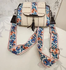 Handmade Vault Sling Double Partition With Tassel Magnetic Flap For Women's