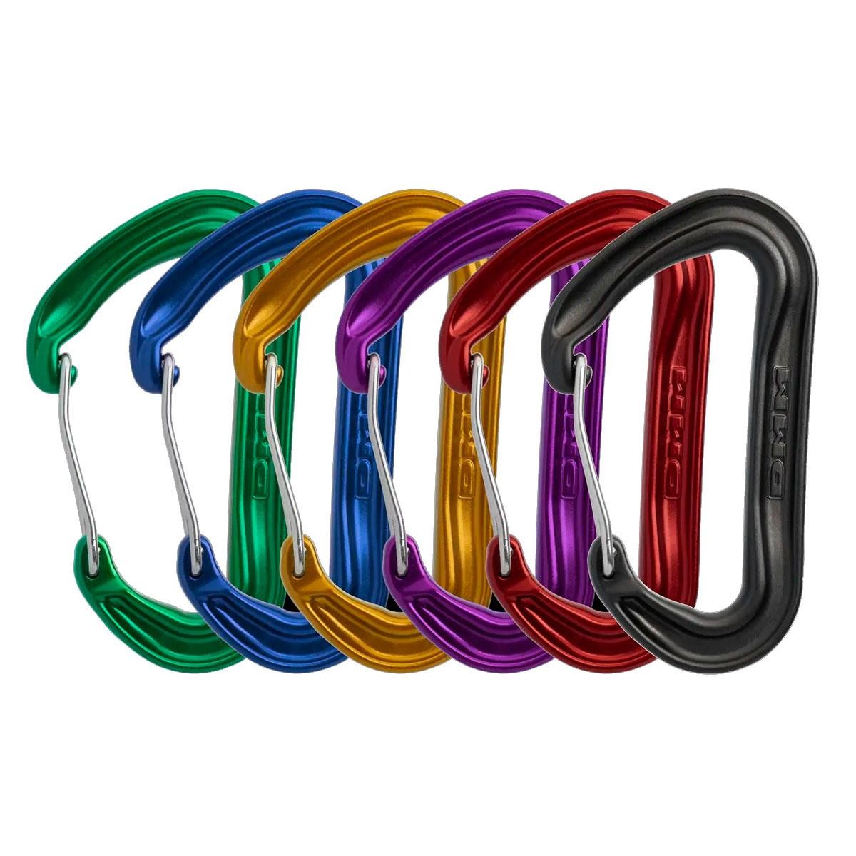 DMM Phantom Wiregate Carabiner - 6-Pack - Lightweight - I-Beam Construction