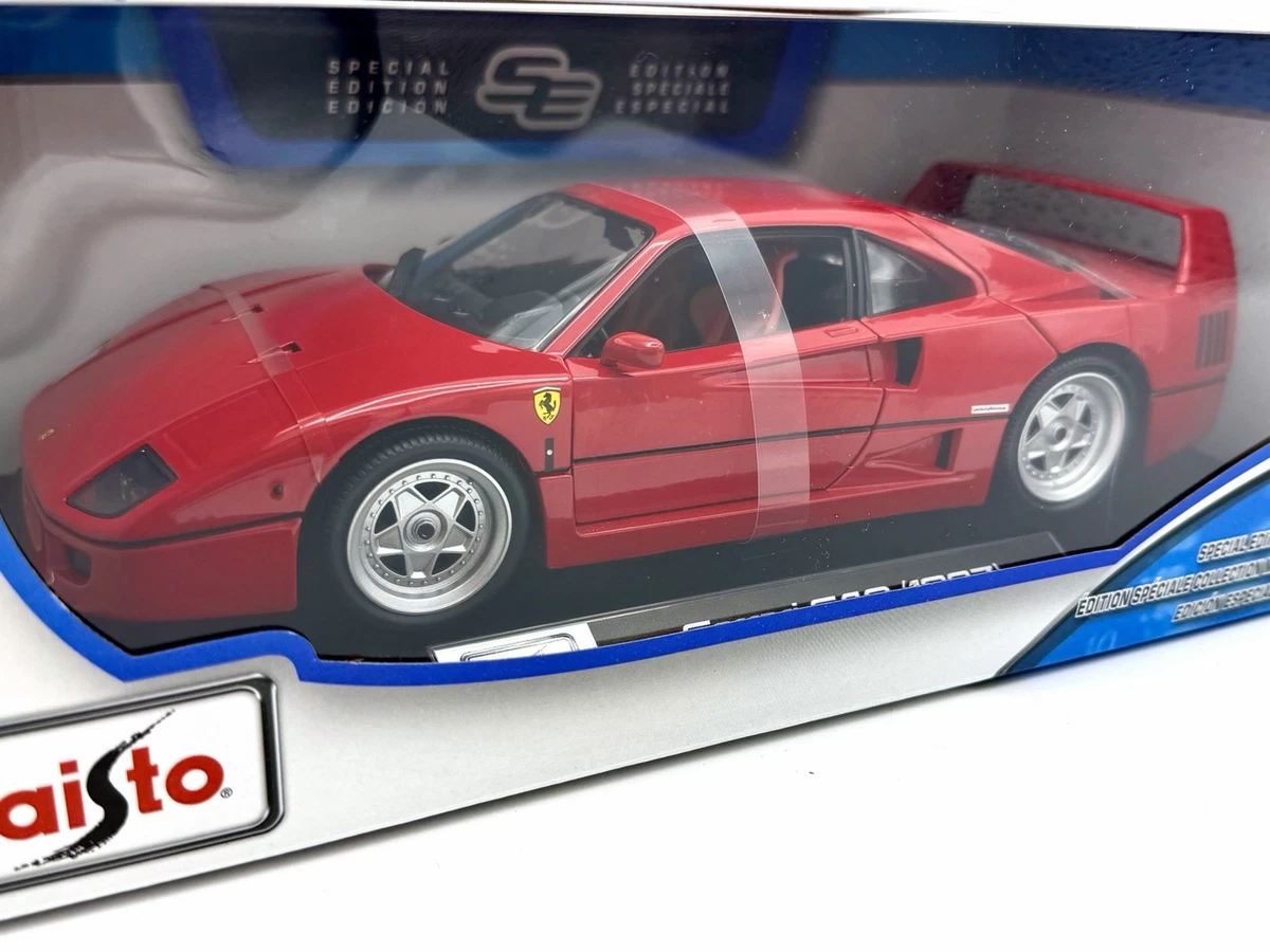 New Maisto 1:18 Scale Diecast Model Car - 1987 Ferrari F40