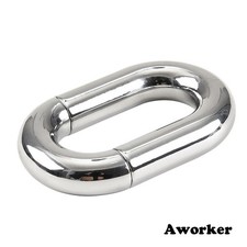 Male Heavy Ball Scrotum Stretcher Metal Ring Bondage Ring Delay Ejaculation Male