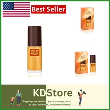Wild Musk Cologne Spray 1 oz Aloe Vera Long Lasting Unisex Fragrance