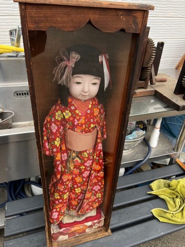 Ichimatsu doll with case